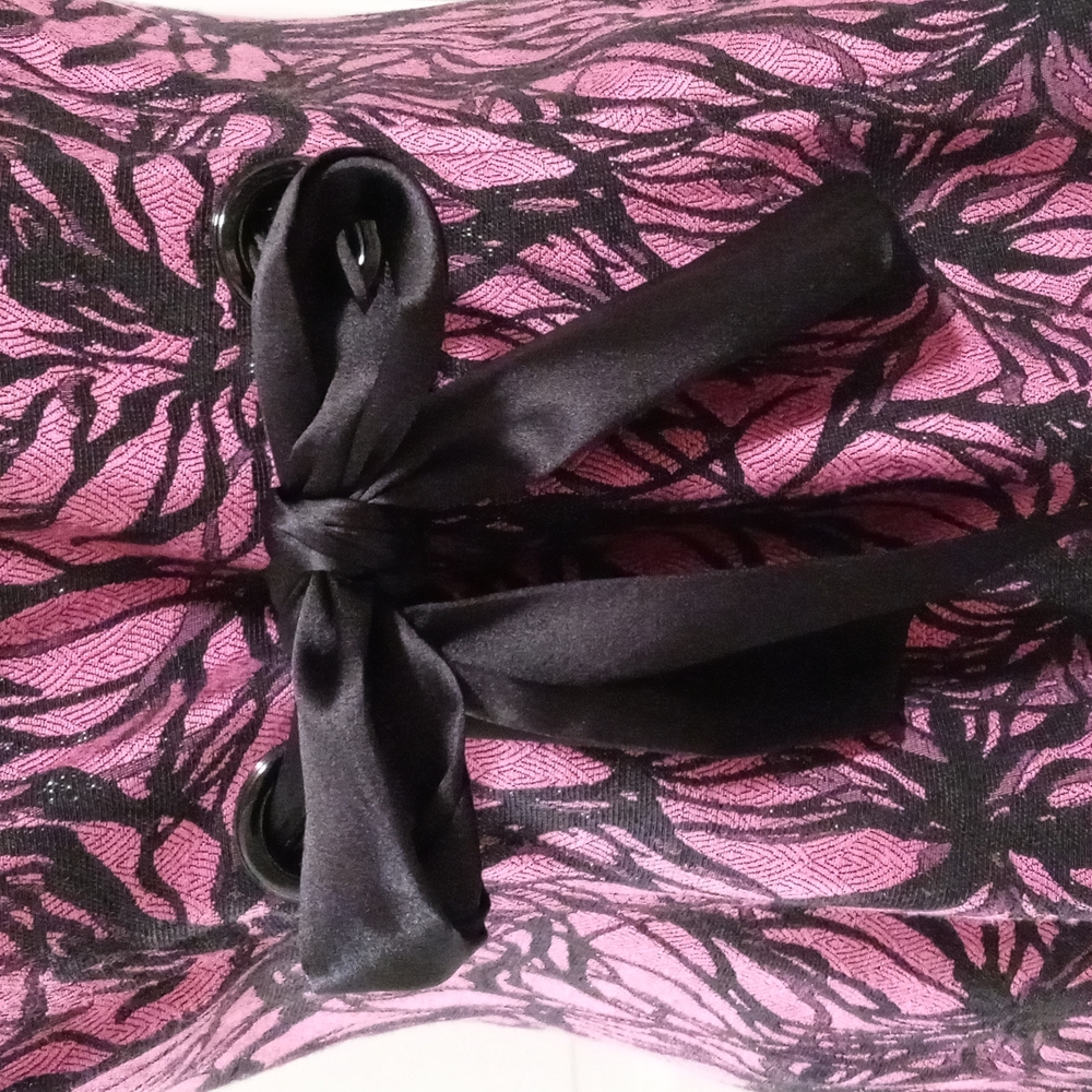 🖤Taylor🖤 - Magenta/Black Lace Cocktail Dress - Picture 6 of 16